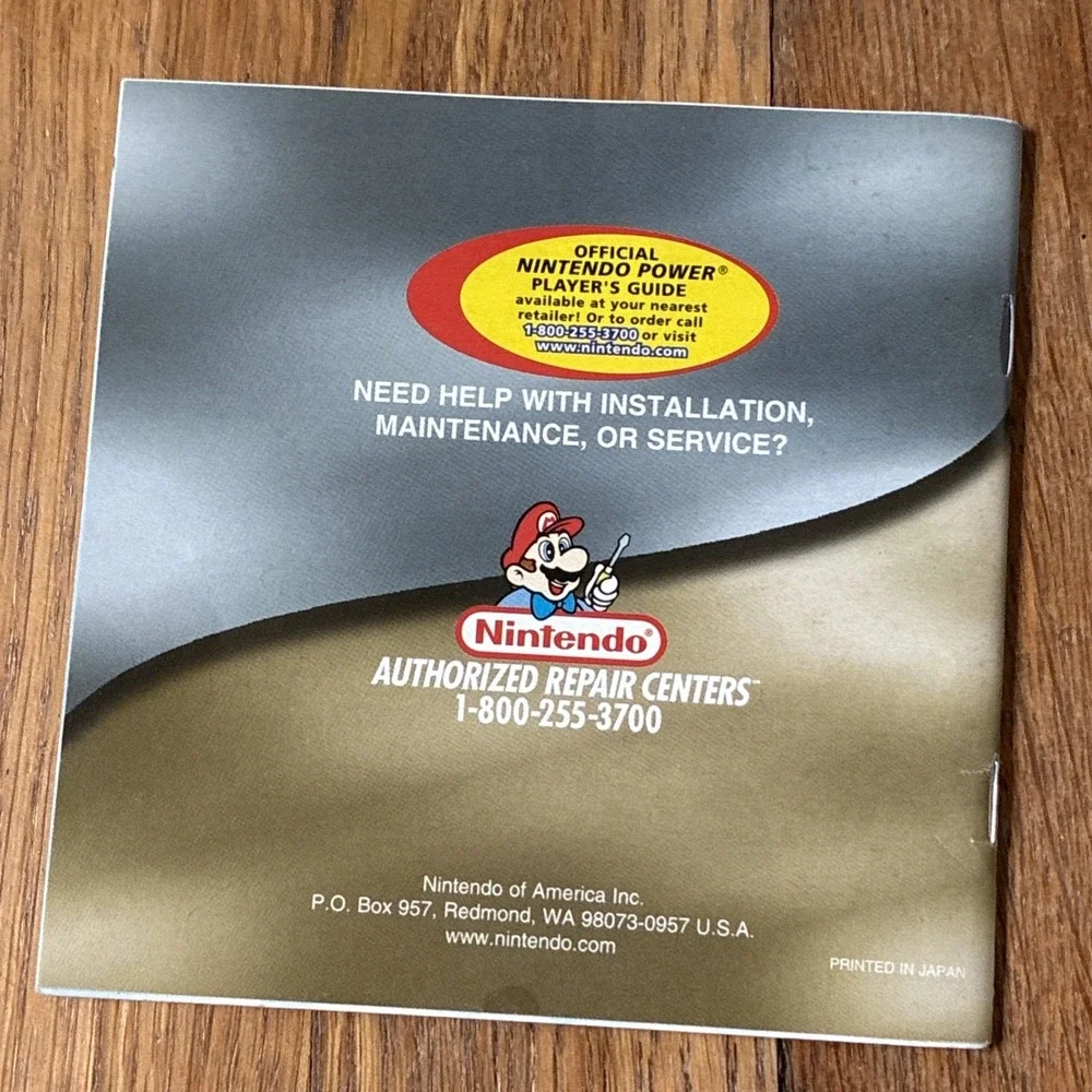 Pokemon Silver Nintendo Gameboy Color Cartridge - Dry Battery - AND Manual!